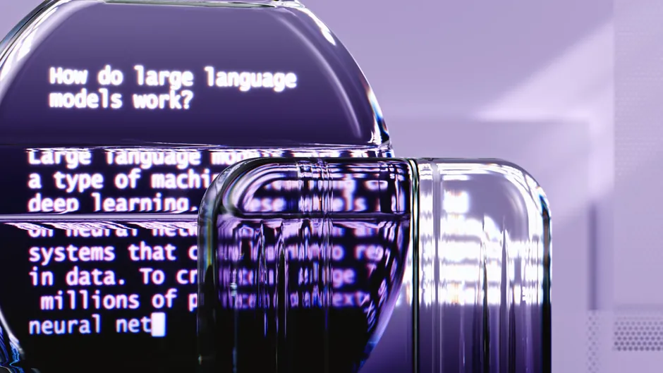 Abstract AI concept representing transparent scoring criteria