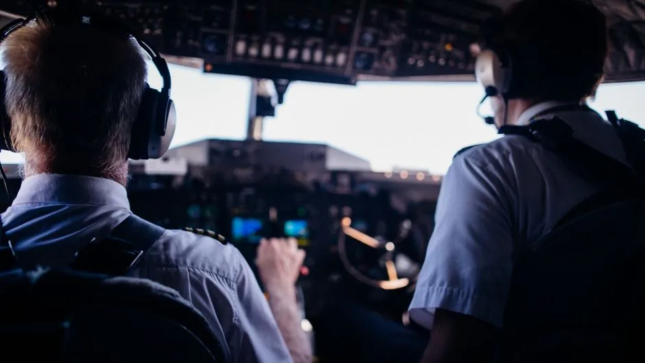 Aircraft cockpit representing aviation English requirements