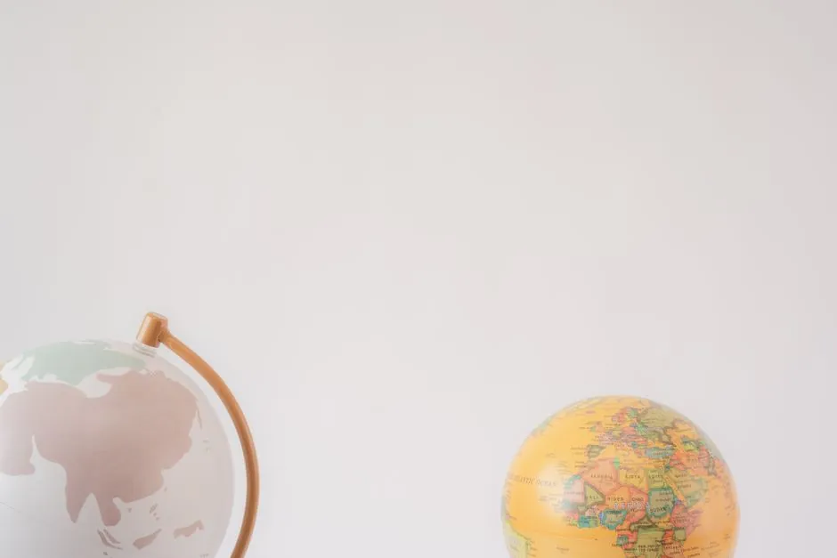 Globe representing international student recruitment by region