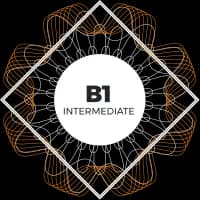 B1 Intermediate English level icon