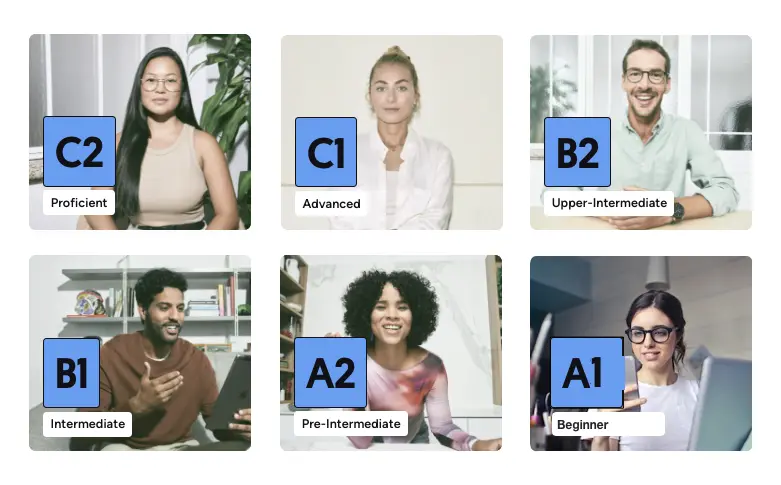 Panou de evaluare de engleză online pentru companii