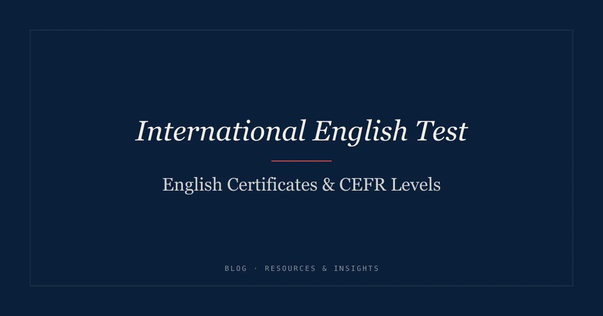 Academic English Certificate: Must-Have for Best Success