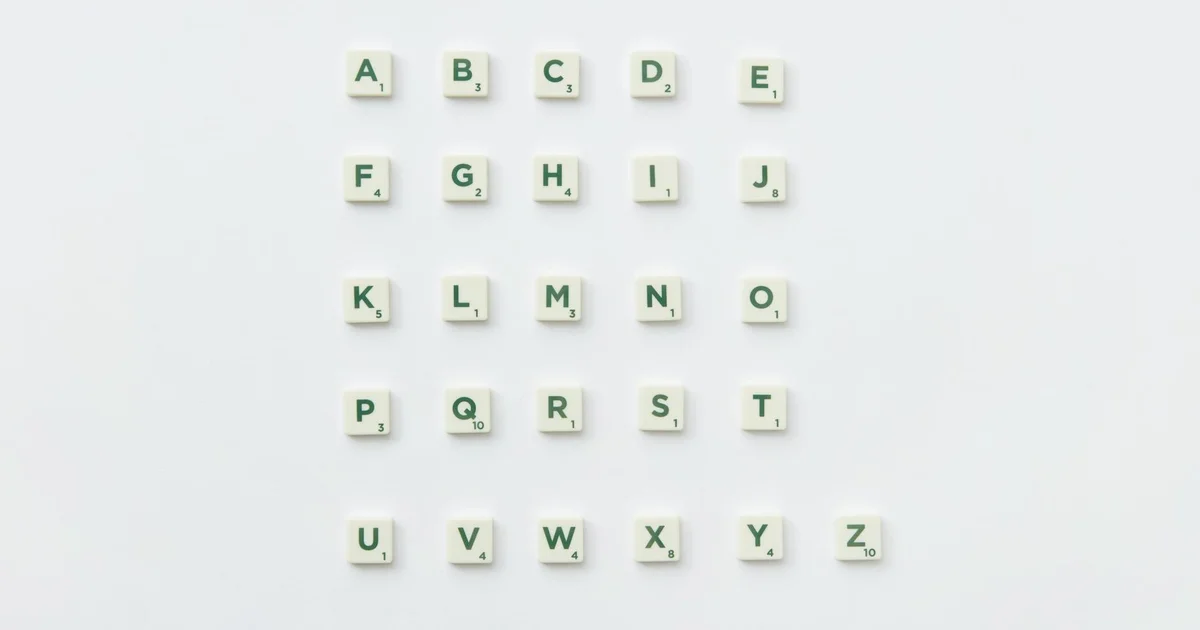 The English Alphabet