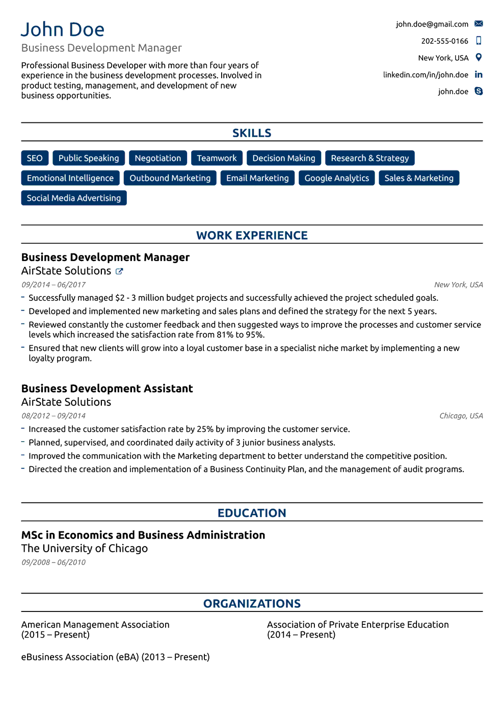 resume format english exam