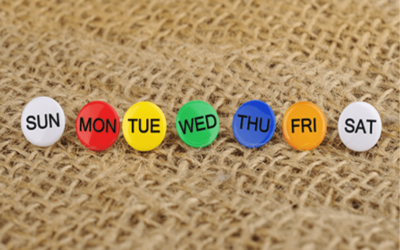 How do you pronounce week days?