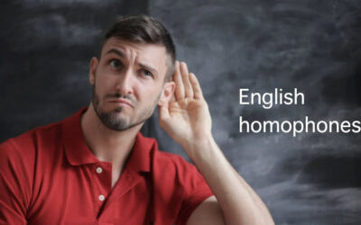 Homophones in English