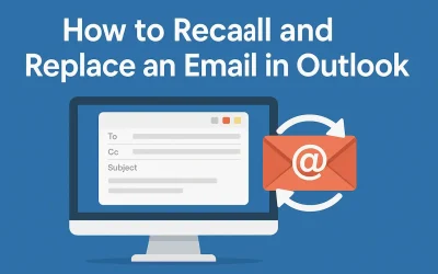 How to Recall an Email in Outlook