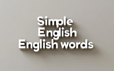 Easy English Words