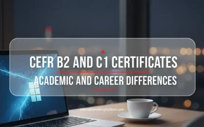 CEFR B2 and C1 Certificates: Deep Academic and Career Differences Compared