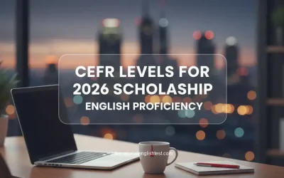 CEFR Levels for 2026 Scholarship Applications: Required English Proficiency