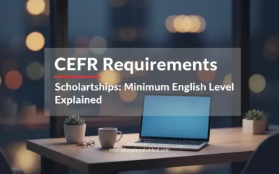CEFR Requirements for Scholarships: Minimum English Level Explained