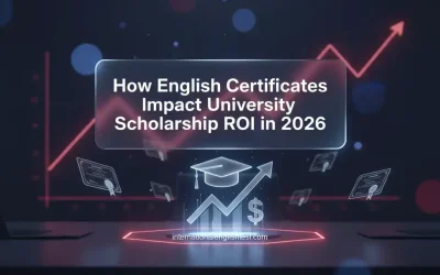 How English Certificates Impact University Scholarship ROI in 2026