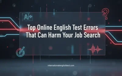 Top Online English Test Errors That Can Harm Your Job Search