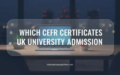 Which CEFR Certificates Are Accepted for UK University Admission?