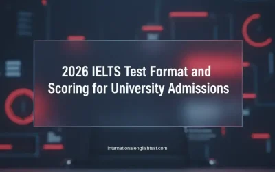 2026 IELTS Test Format and Scoring for University Admissions