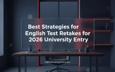 Best Strategies for English Test Retakes for 2026 University Entry