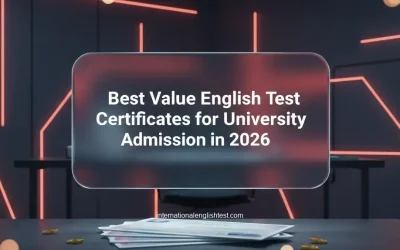 Best Value English Test Certificates for University Admission in 2026