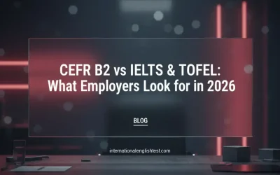 CEFR B2 vs IELTS & TOEFL: What Employers Look for in 2026