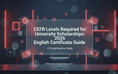 CEFR Levels Required for University Scholarships: 2026 English Certificate Guide