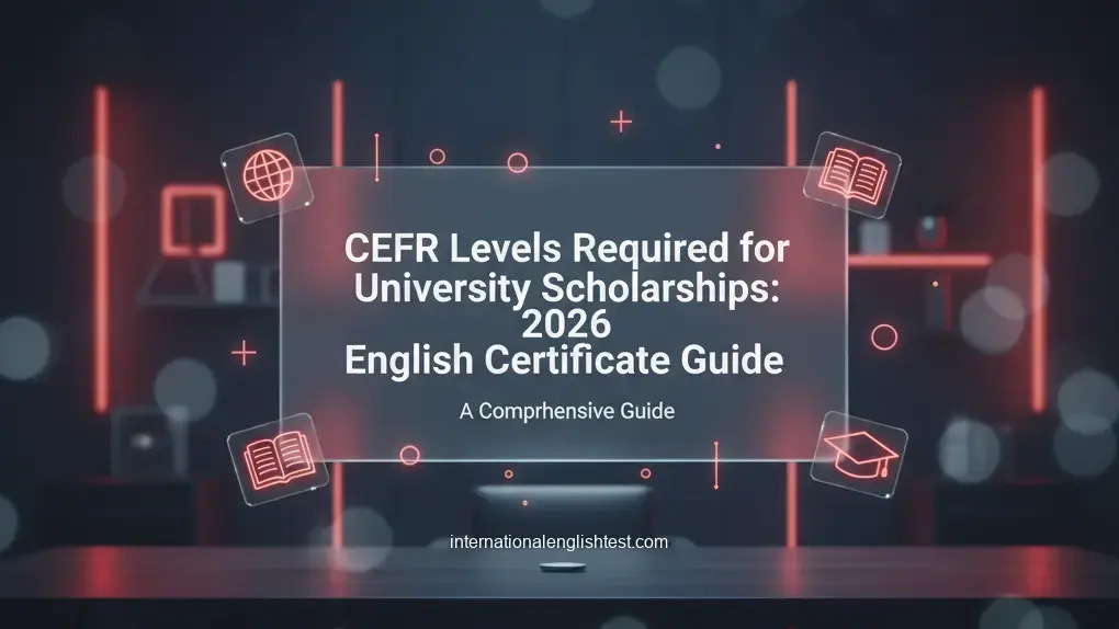 cefr-levels-required-for-university-scholarships-2026-english-certificate-guide