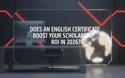 Does an English Certificate Boost Your Scholarship ROI in 2026?