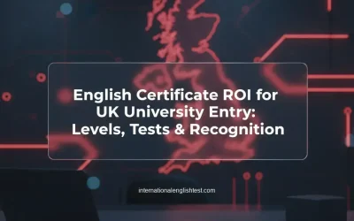 English Certificate ROI for UK University Entry: Levels, Tests & Recognition