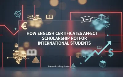 How English Certificates Affect Scholarship ROI for International Students