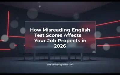 How Misreading English Test Scores Affects Your Job Prospects in 2026