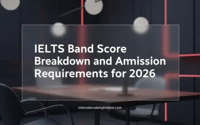 IELTS Band Score Breakdown and Admission Requirements for 2026