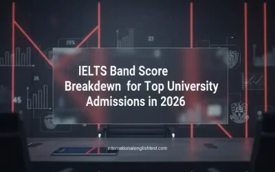 IELTS Band Score Breakdown for Top University Admissions in 2026