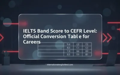 IELTS Band Score to CEFR Level: Official Conversion Table for Careers