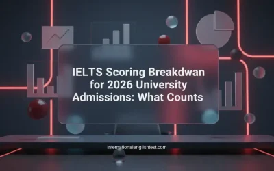 IELTS Scoring Breakdown for 2026 University Admissions: What Counts