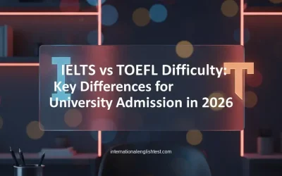 IELTS vs TOEFL Difficulty: Key Differences for University Admission in 2026