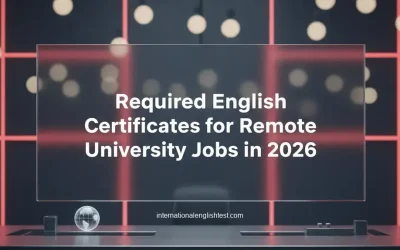 Required English Certificates for Remote University Jobs in 2026