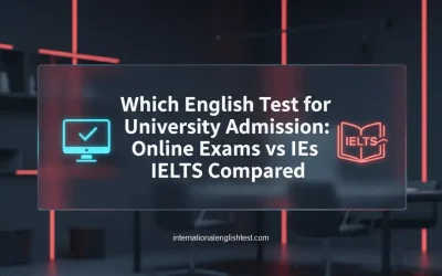 Which English Test for University Admission: Online Exams vs IELTS Compared