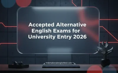 Accepted Alternative English Exams for University Entry 2026