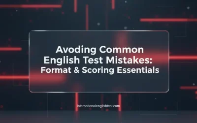Avoiding Common English Test Mistakes: Format & Scoring Essentials