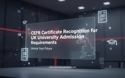 CEFR Certificate Recognition for UK University Admission Requirements