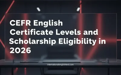 CEFR English Certificate Levels and Scholarship Eligibility in 2026