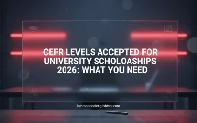 CEFR Levels Accepted for University Scholarships 2026: What You Need