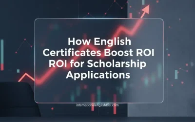 How English Certificates Boost ROI for Scholarship Applications