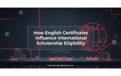 How English Certificates Influence International Scholarship Eligibility