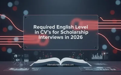 Required English Level in CVs for Scholarship Interviews in 2026
