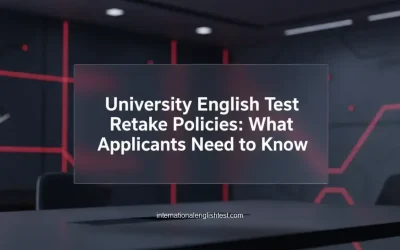 University English Test Retake Policies: What Applicants Need to Know