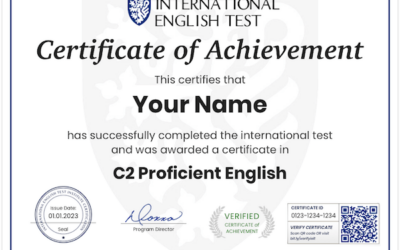 English Certificates